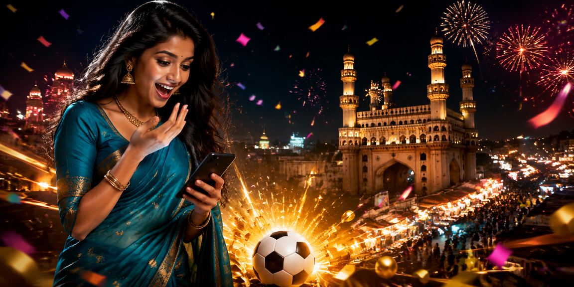 Hyderabad live casino player enjoying mobile gaming